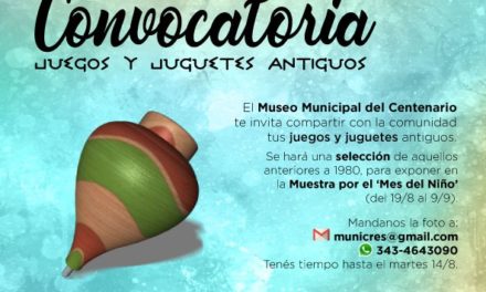 JUEGOS Y JUGUETES ANTIGUOS: CONVOCATORIA