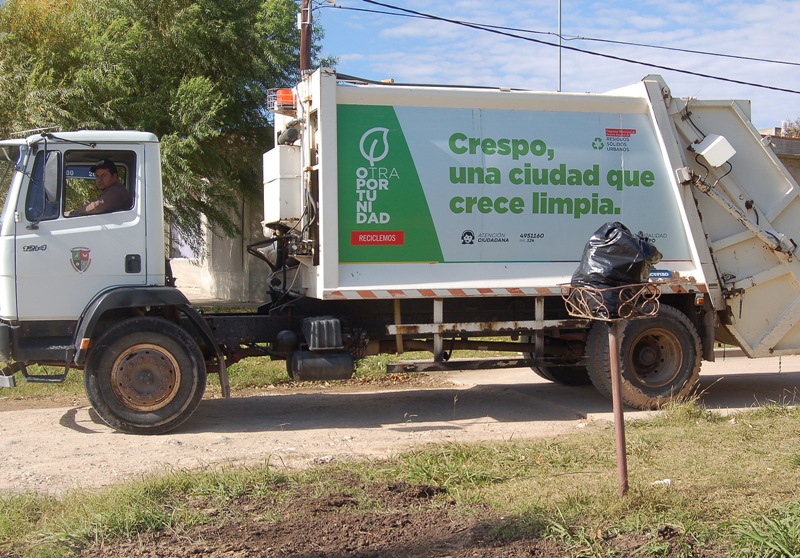 RECOLECCIÓN DE RESIDUOS DOMICILIARIOS EL FERIADO