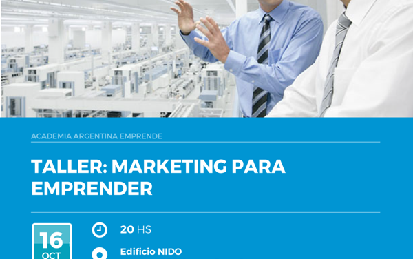TALLER: MARKETING PARA TU EMPRENDIMIENTO