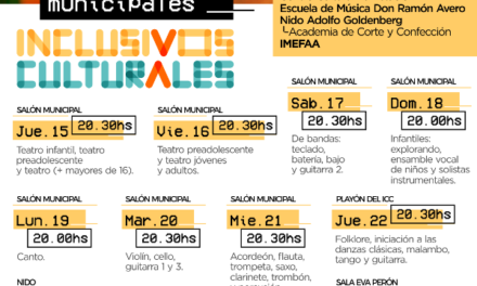 MUESTRAS DE TALLERES INCLUSIVOS CULTURALES