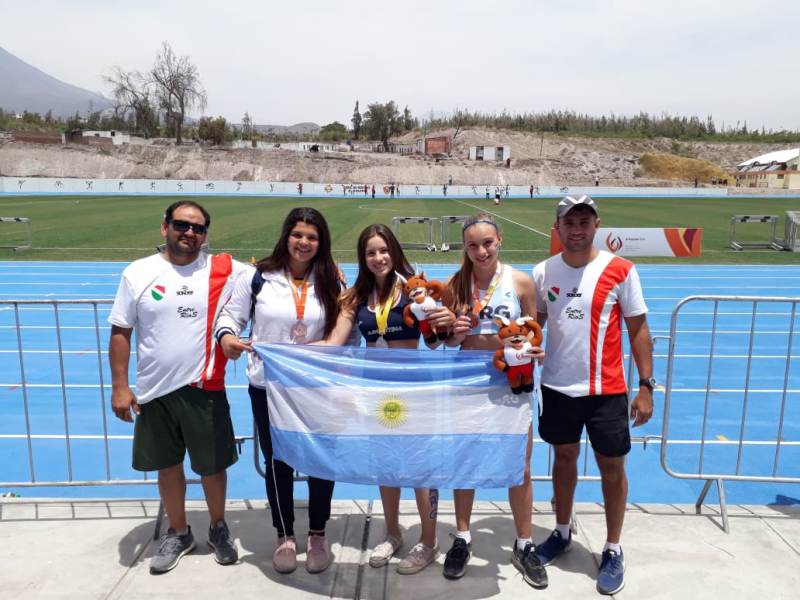 ATLETISMO: PODIO EN PERÚ