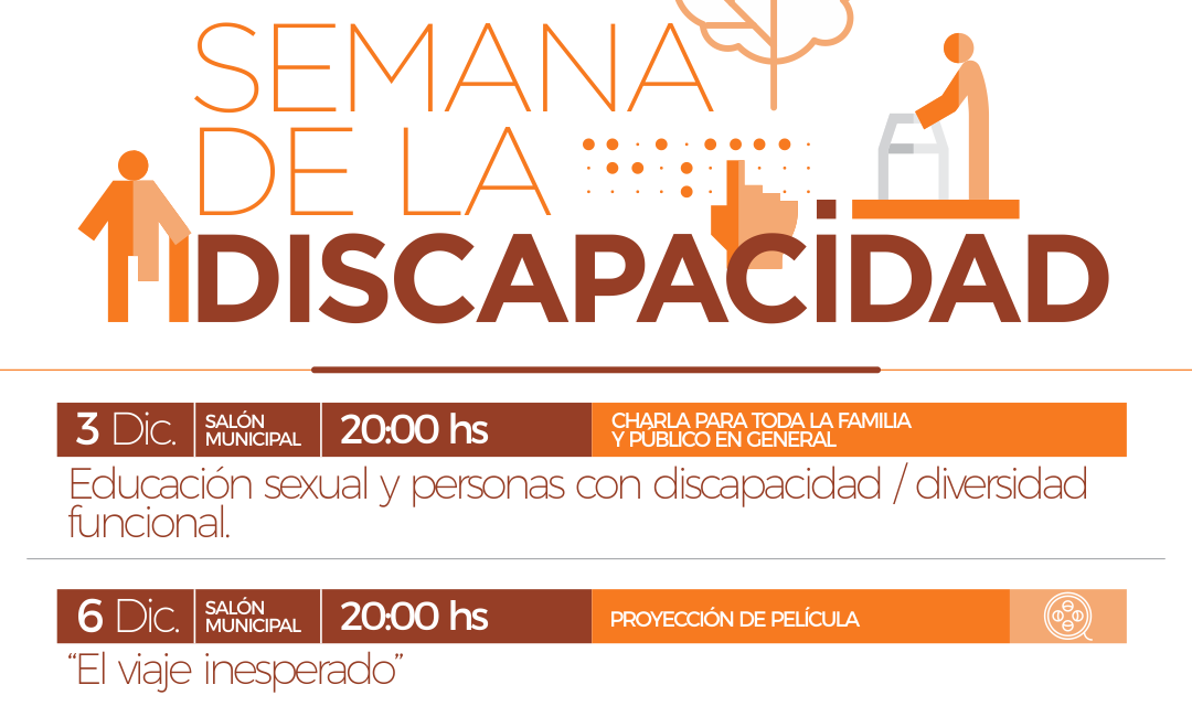 ACTIVIDADES POR LA SEMANA DE LAS PERSONAS CON DISCAPACIDAD