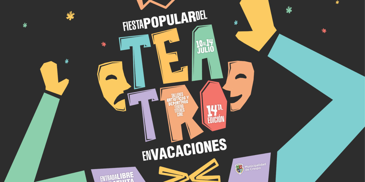 CARTELERA DE LA FIESTA POPULAR DEL TEATRO