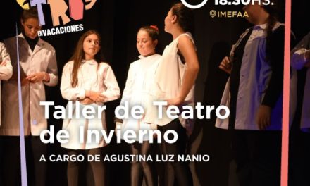 TALLER DE TEATRO DE INVIERNO PARA ADOLESCENTES