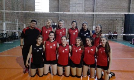 VOLEIBOL: TRIPLE TRIUNFO EN SUB 17