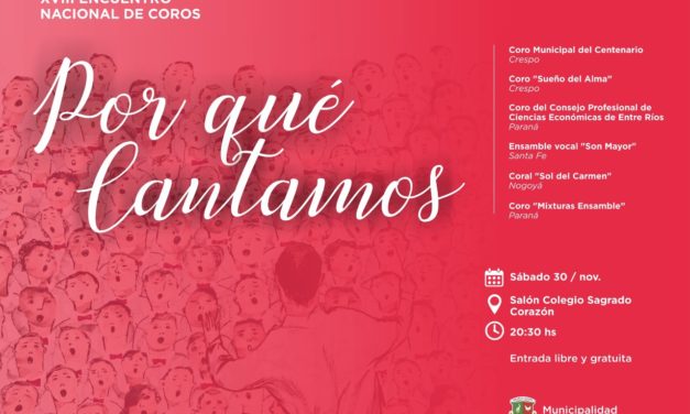 ENCUENTRO DE COROS: ¿POR QUÉ CANTAMOS?