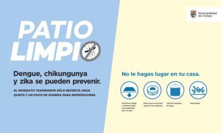 ESTA SEMANA SEGUIMOS CON LA CAMPAÑA PATIO LIMPIO