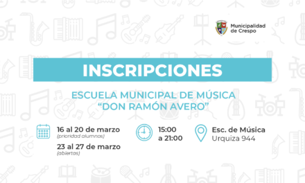 MIRÁ LAS PROPUESTAS QUE TENEMOS PARA VOS EN LA ESCUELA DE MÚSICA