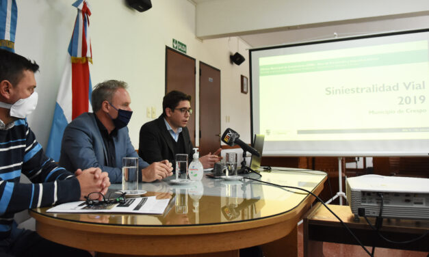 EL GOBIERNO MUNICIPAL PRESENTÓ EL INFORME ESTADÍSTICO DE SINIESTRALIDAD VIAL