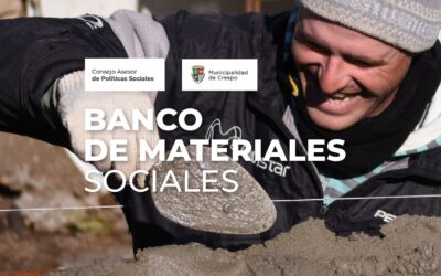 BANCO DE MATERIALES: SE APROBÓ LA ORDENANZA QUE REGULA ESTA INICIATIVA SOLIDARIA CREADA POR EL CONSEJO ASESOR DE POLÍTICAS SOCIALES