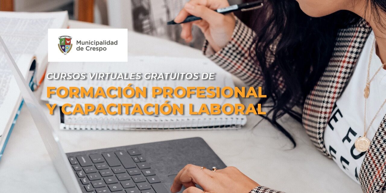 PREINSCRIPCIONES PARA CURSOS VIRTUALES DE FORMACIÓN PROFESIONAL Y CAPACITACIÓN LABORAL