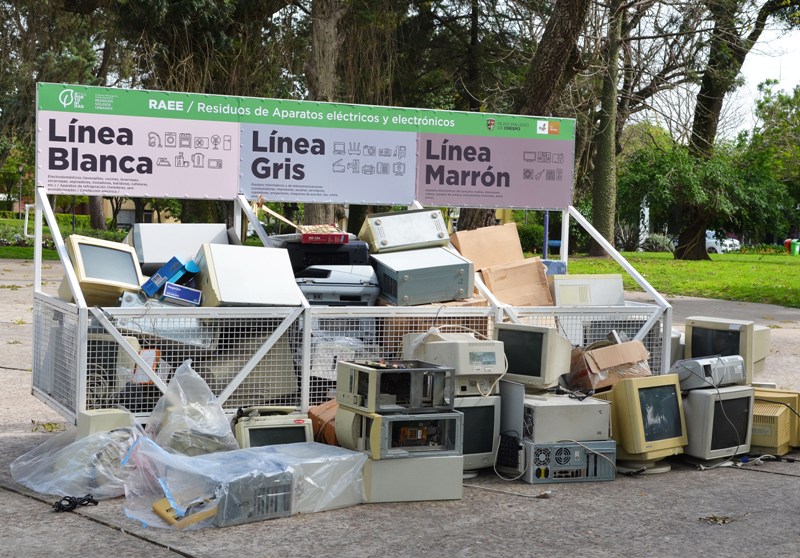 ESTE MIÉRCOLES HABRÁ RECOLECCIÓN DE RESIDUOS ELECTRÓNICOS