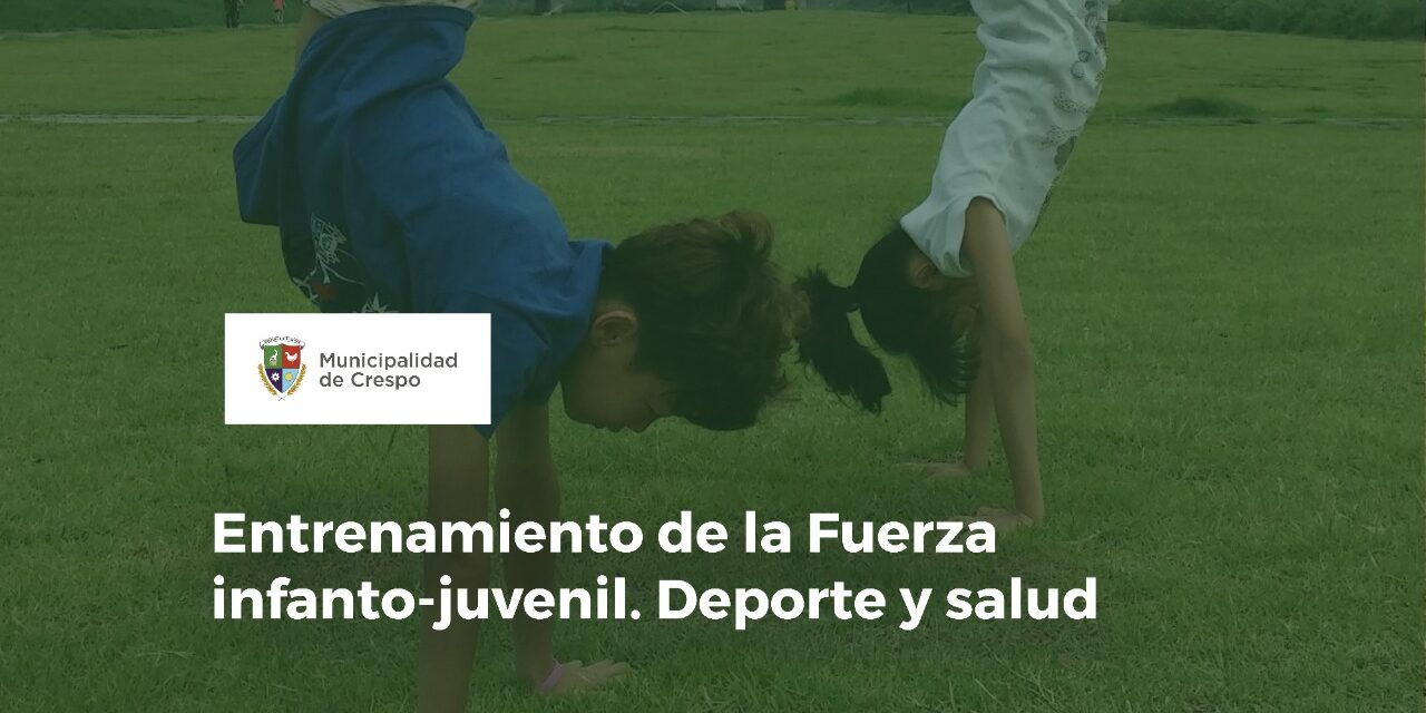 CHARLA POR ZOOM SOBRE EL ENTRENAMIENTO DE LA FUERZA INFANTO-JUVENIL: DEPORTE Y SALUD