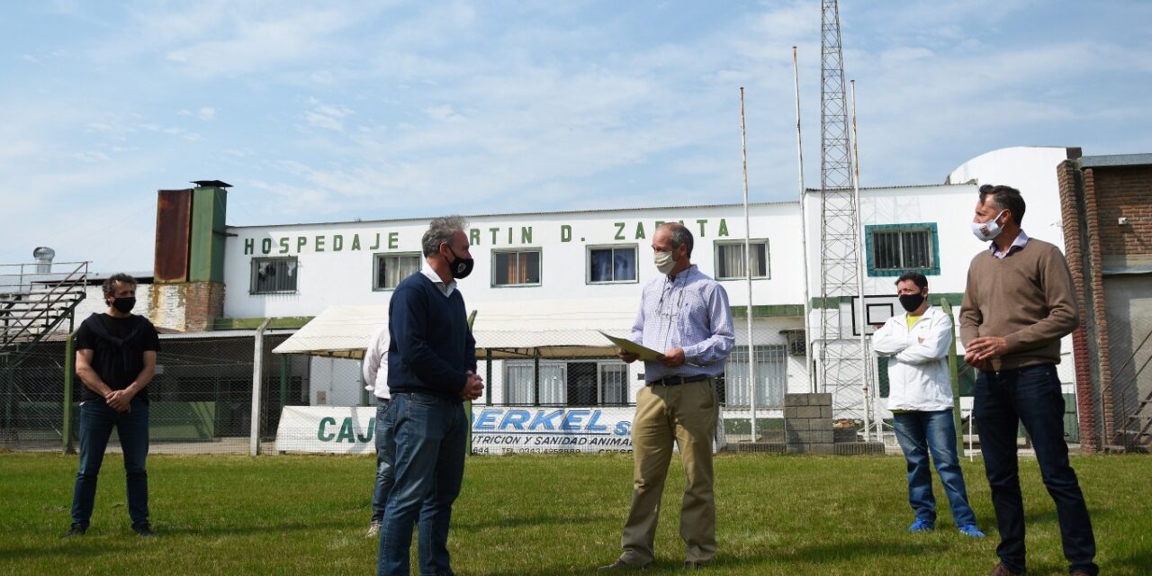 UNIÓN RECIBIÓ APORTE EN EL MARCO DE SU SETENTA ANIVERSARIO