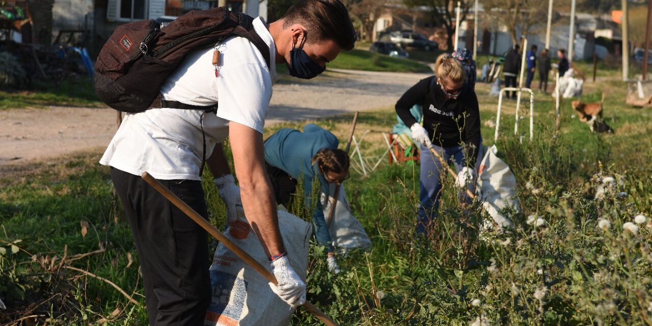 EXITOSA SEGUNDA JORNADA DEL VOLUNTARIADO AMBIENTAL EN CRESPO