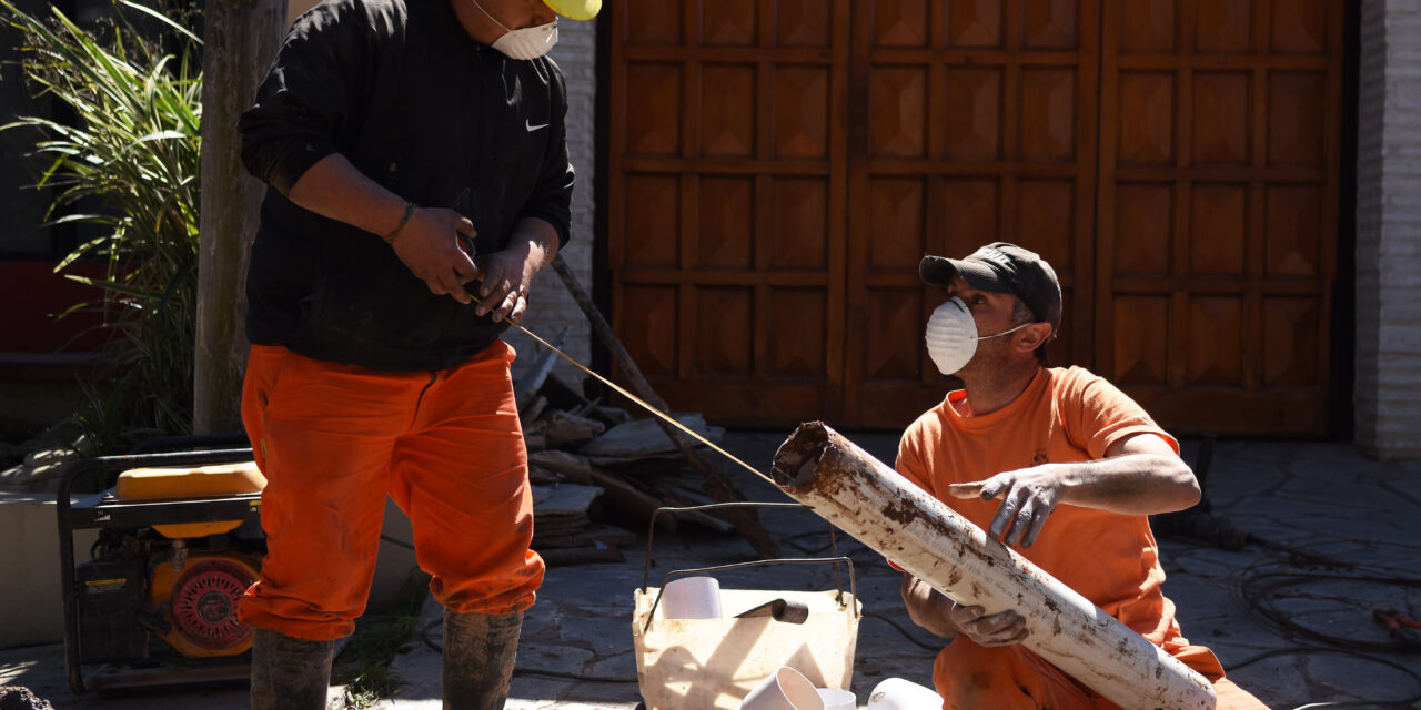 REPARACIÓN EN LA RED CLOACAL