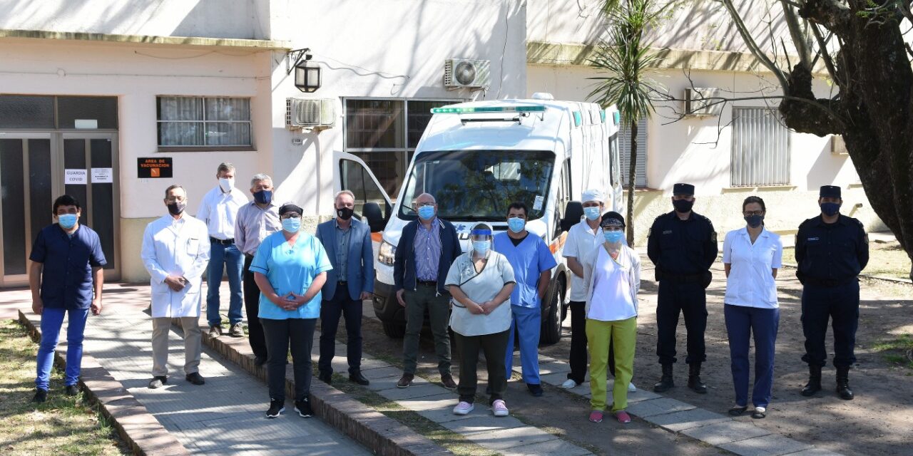 ENTRÓ EN FUNCIONAMIENTO LA NUEVA AMBULANCIA PARA CRESPO