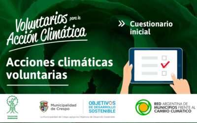 VOLUNTARIOS DE CRESPO PARA LA ACCIÓN CLIMÁTICA