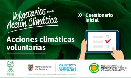 VOLUNTARIOS DE CRESPO PARA LA ACCIÓN CLIMÁTICA