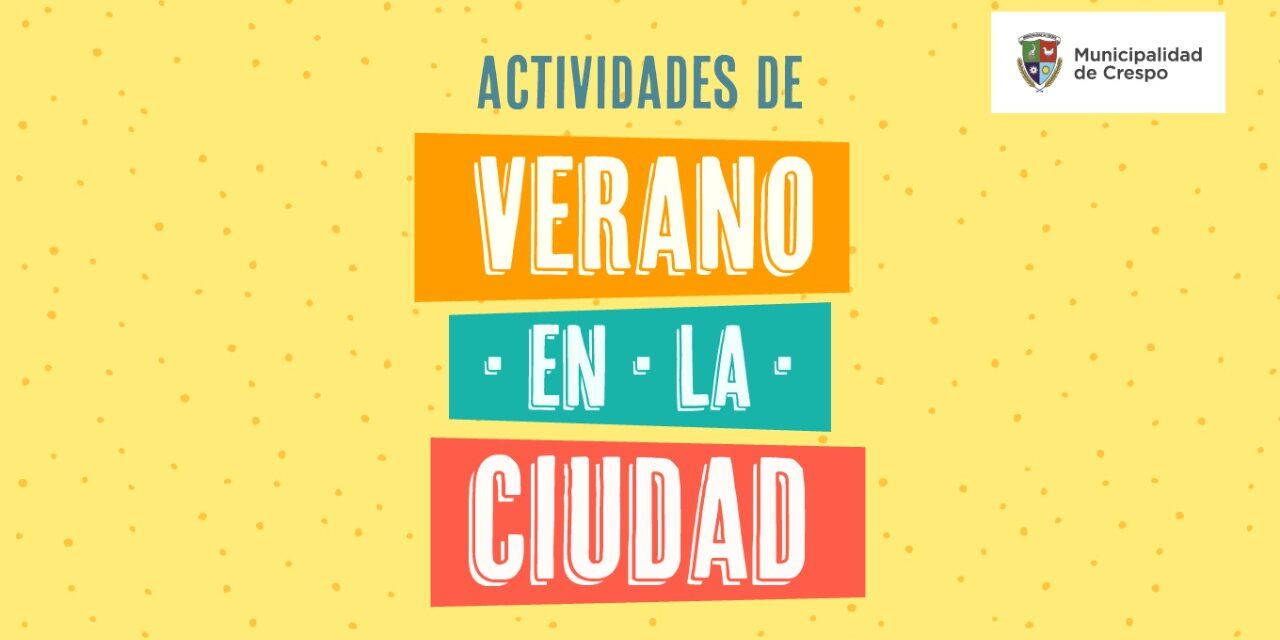 AGENDA PARA DISFRUTAR EL VERANO EN LA CIUDAD