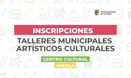 EMPIEZAN LOS TALLERES ARTÍSTICOS CULTURALES MUNICIPALES