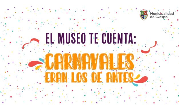 TALLERES PARA NIÑOS: CARNAVALES ERAN LOS DE ANTES