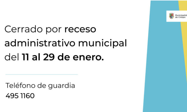 RECESO MUNICIPAL