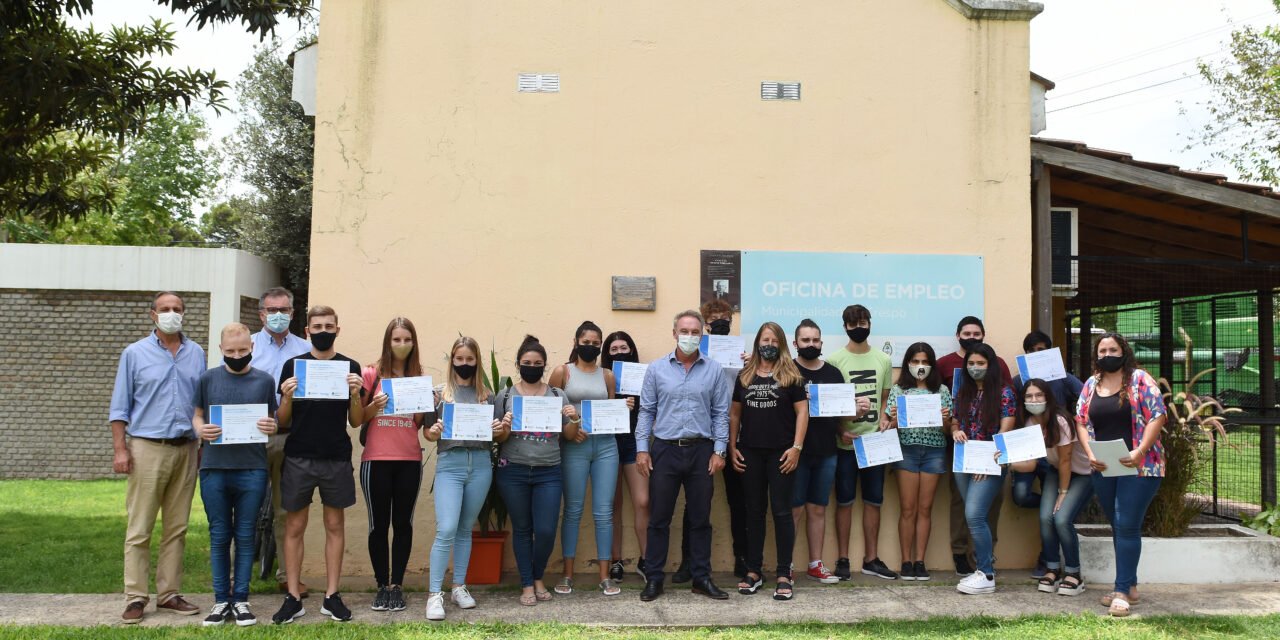 CURSO DE INTRODUCCIÓN AL TRABAJO: UNA HERRAMIENTA PARA GENERAR NUEVAS OPORTUNIDADES A LOS JÓVENES CRESPENSES