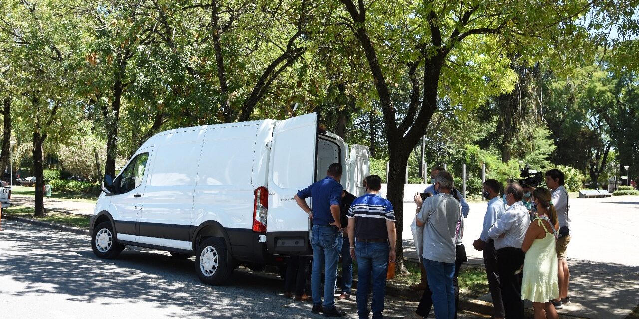 LLEGÓ LA AMBULANCIA COMPRADA CON EL FONDO DE EMERGENCIAS COVID-19