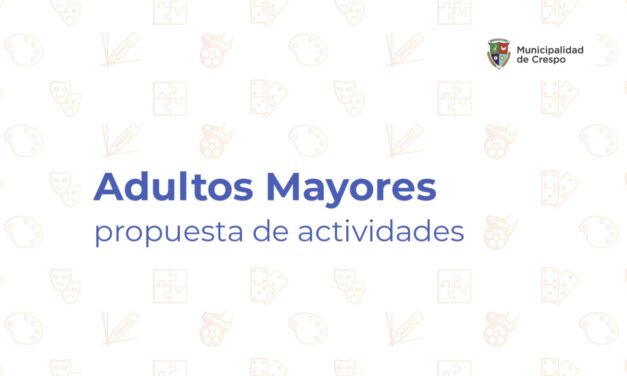 ACTIVIDADES PARA ADULTOS MAYORES