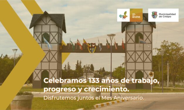 CELEBRAMOS 133 AÑOS DE TRABAJO, PROGRESO Y CRECIMIENTO