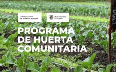 ABRIMOS LAS INSCRIPCIONES PARA PARTICIPAR EN LA HUERTA COMUNITARIA AGROECOLÓGICA