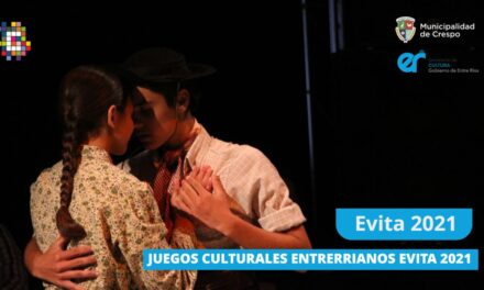 INSCRIPCIONES ABIERTAS PARA LOS JUEGOS CULTURALES EVITA