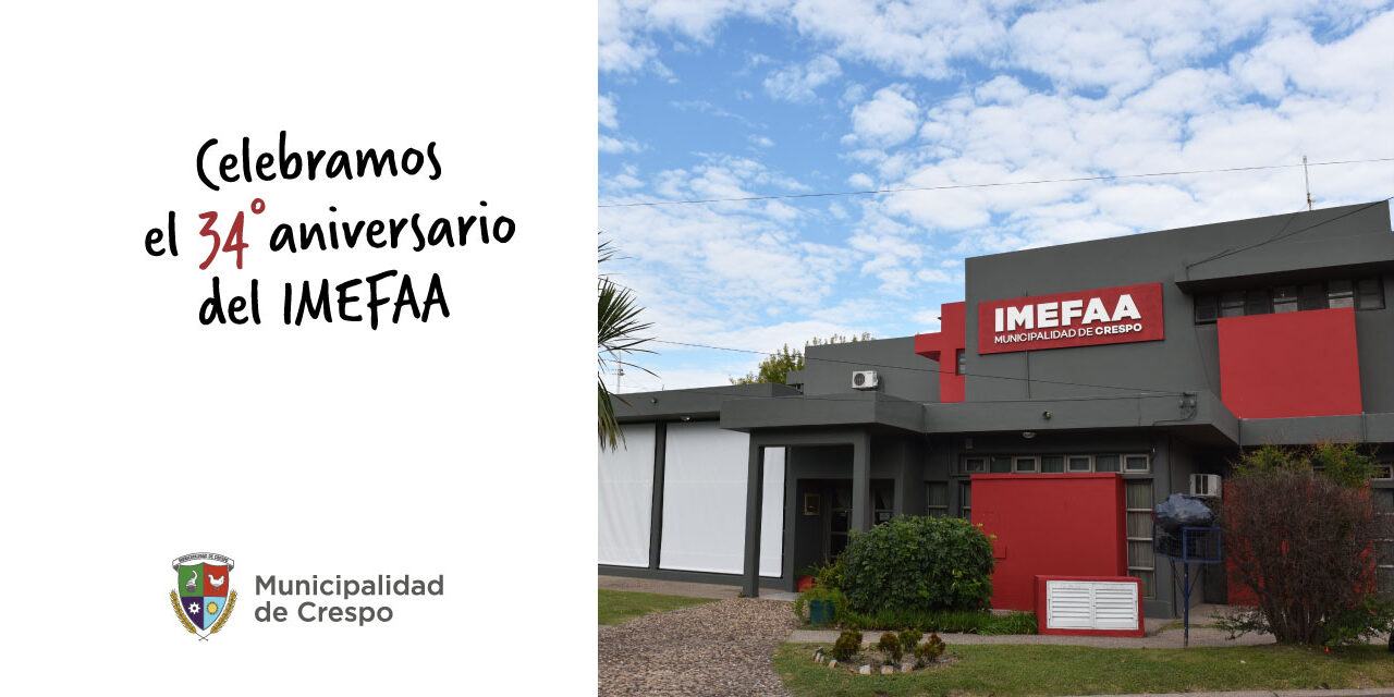 IMEFAA CUMPLE 34 AÑOS