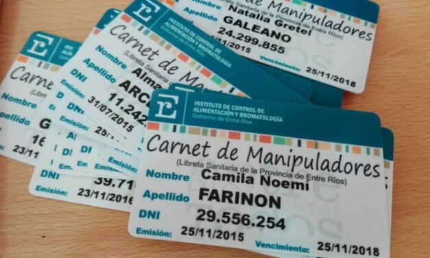 CAPACITACIÓN PARA EL CARNET DE MANIPULADOR DE ALIMENTOS