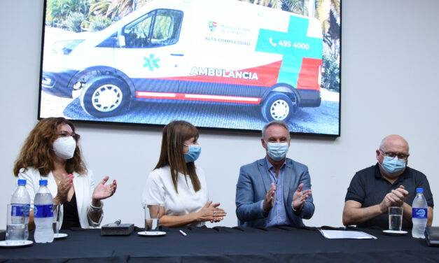 CON LA AMBULANCIA ADQUIRIDA POR EL FONDO DE COVID19, RESTABLECIMOS EL SERVICIO MUNICIPAL DE EMERGENCIA