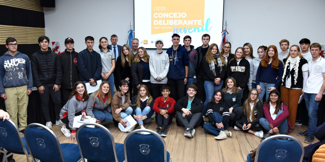 CONCEJO DELIBERANTE JUVENIL: UN PROGRAMA EDUCATIVO Y PARTICIPATIVO PARA SEGUIR CONSTRUYENDO NUESTRA CIUDAD