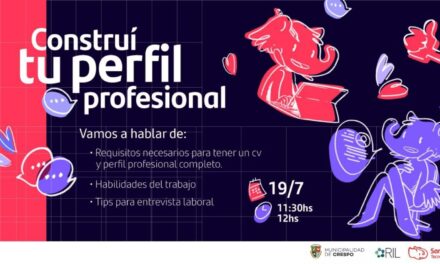 CONSTRUÍ TU PERFIL PROFESIONAL CON LA FUNDACIÓN SANTANDER Y CIUDADES DEL CONOCIMIENTO