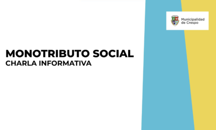 Charla Informativa DE MONOTRIBUTO SOCIAL