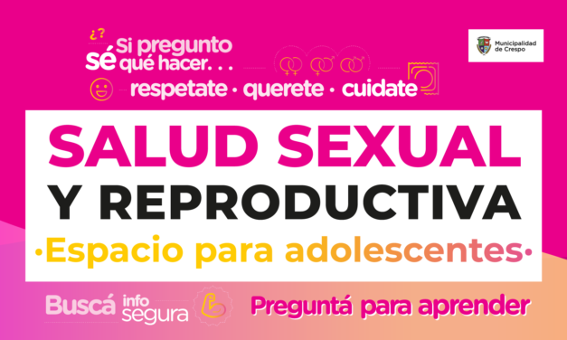 ¿CONOCÉS NUESTRO ESPACIO DE SALUD SEXUAL PARA ADOLESCENTES?