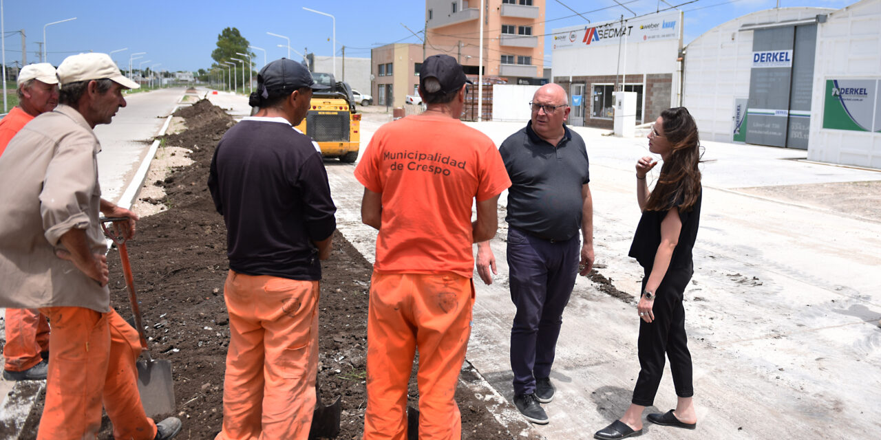 ACCESO LIBERTAD: OTRA OBRA QUE JERARQUIZA A LA CIUDAD DE CRESPO