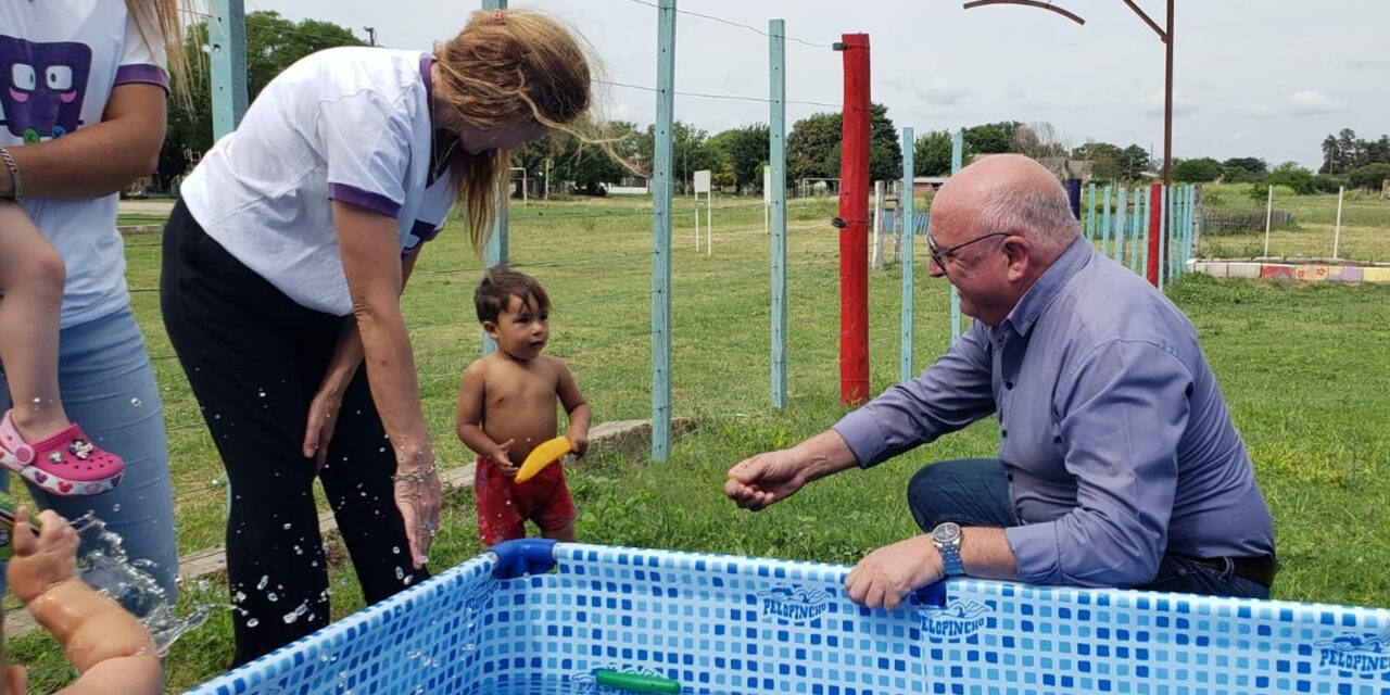 EN EL JARDÍN ‘VAGONCITOS’ TAMBIÉN DISFRUTAMOS DEL VERANO CRESPENSE