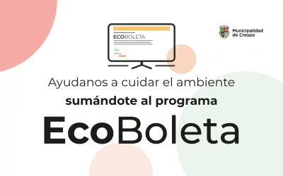 ECO-BOLETA: NUEVO BENEFICIO ECONÓMICO PARA LOS ADHERENTES