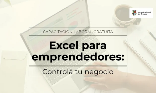 CURSO EXCEL PARA EMPRENDEDORES: INSCRIPCIONES ABIERTAS