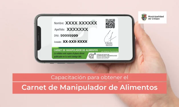 NUEVAS CAPACITACIONES PARA OBTENER EL CARNET DE MANIPULADOR DE ALIMENTOS