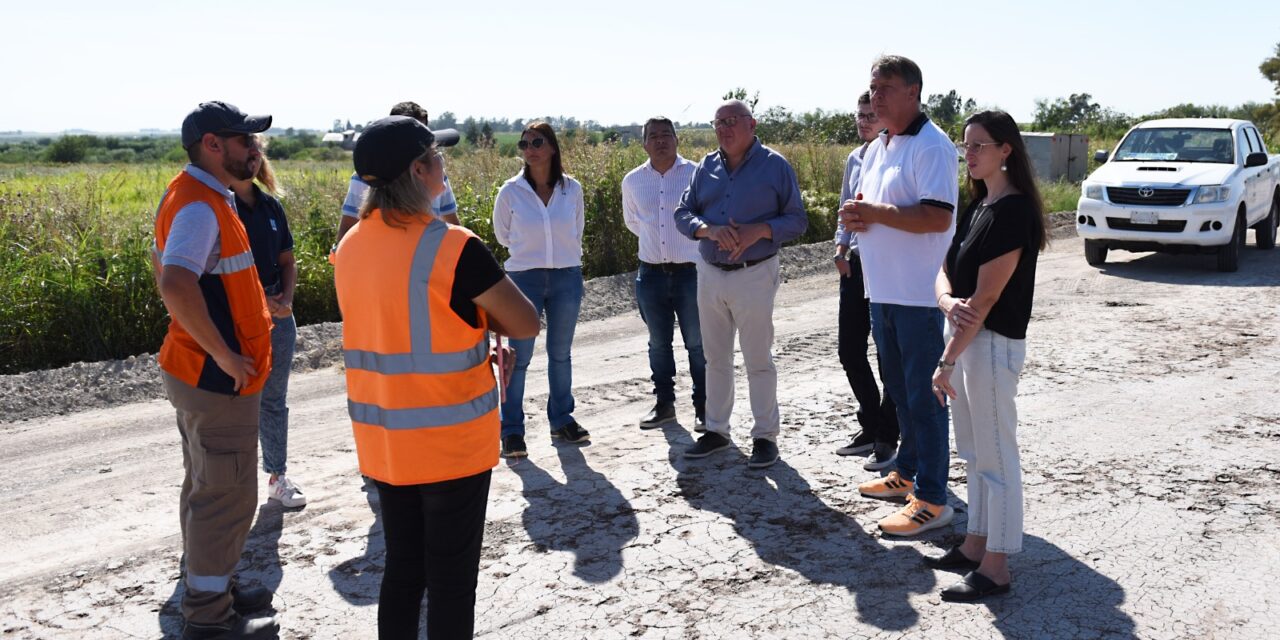 GESTIONES ANTE VIALIDAD NACIONAL POR OBRAS Y MAYOR SEGURIDAD VIAL EN EL PARQUE INDUSTRIAL Y EN LOS ACCESOS A CRESPO