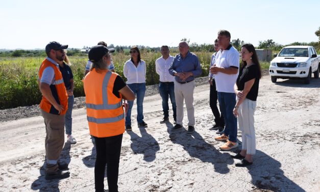 GESTIONES ANTE VIALIDAD NACIONAL POR OBRAS Y MAYOR SEGURIDAD VIAL EN EL PARQUE INDUSTRIAL Y EN LOS ACCESOS A CRESPO