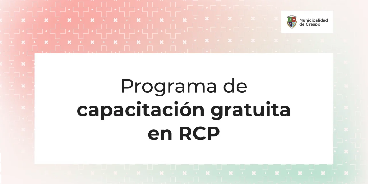 CAPACITACIONES GRATUITAS EN TÉCNICAS DE RCP Y MANEJO DEL DEA