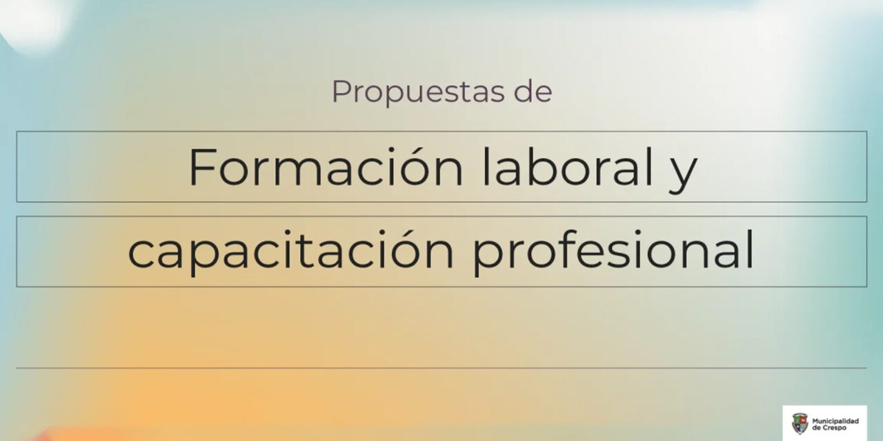 SUMAMOS MÁS CAPACITACIONES QUE AUMENTAN TU FORMACIÓN PERSONAL PARA LA SALIDA LABORAL