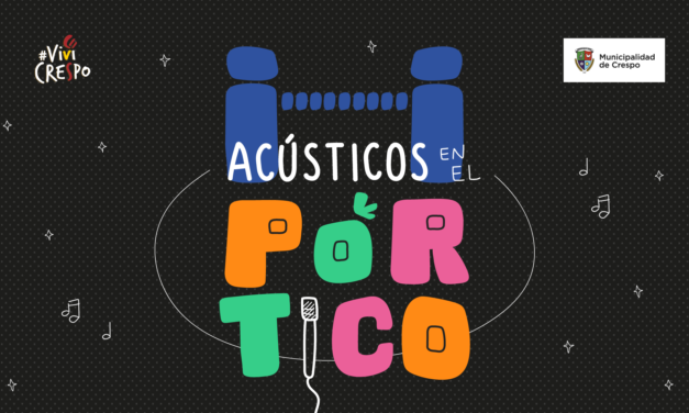 CON NUEVO HORARIO, SEGUIMOS CON ‘ACÚSTICOS EN EL PÓRTICO’